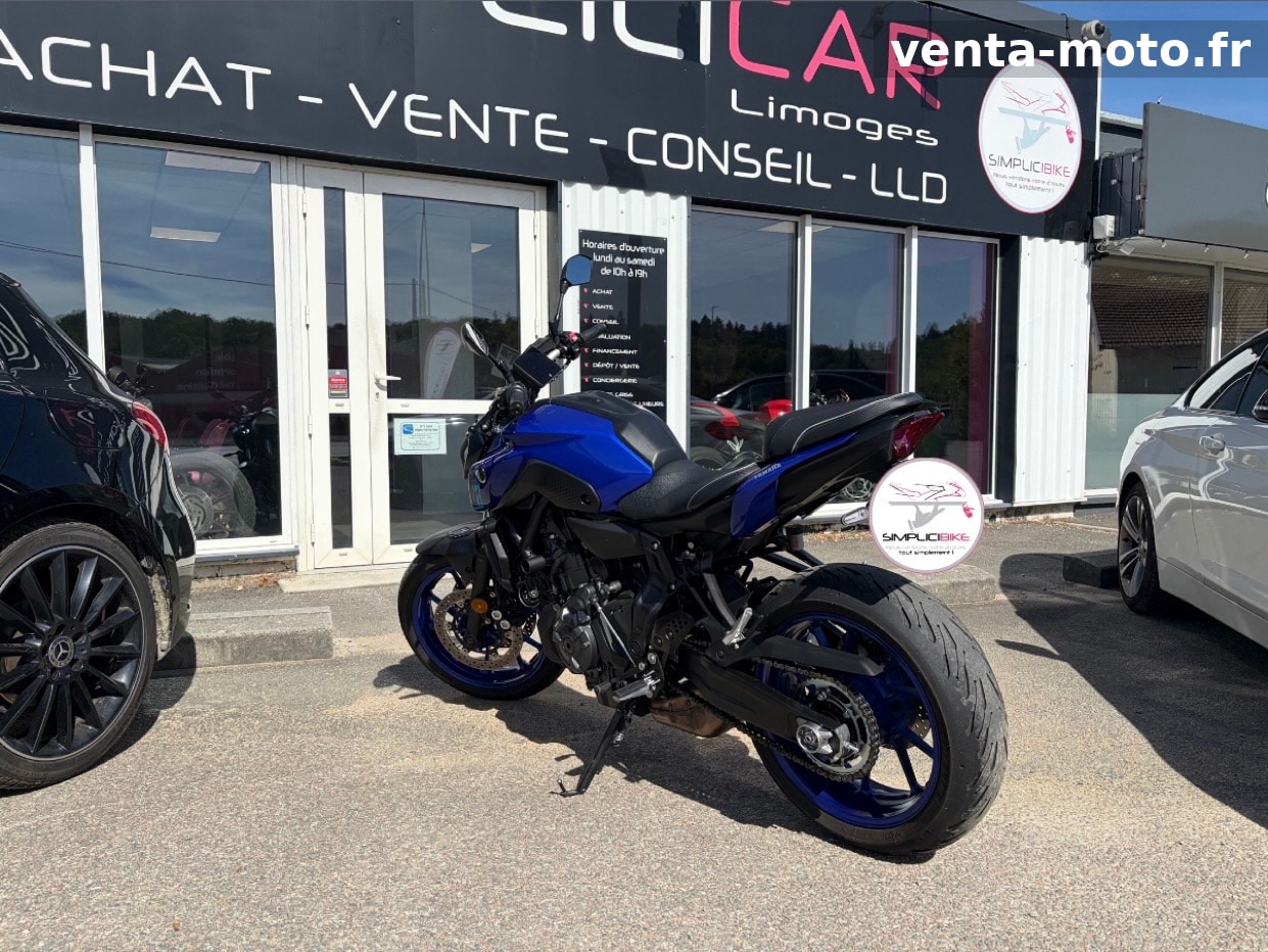 Yamaha MT-07 Pure A2 Garantie 6 Mois