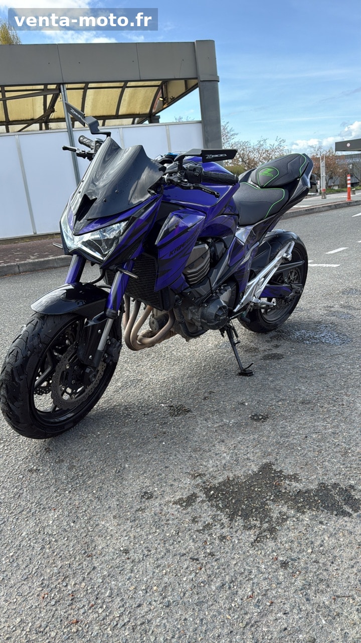 Kawasaki Z800e bridée
